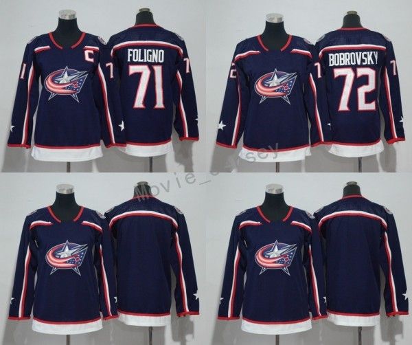 #72 Sergei Bobrovsky Columbus Blue Jackets 2017-2018 Season Jerseys Men Women Youth 71 Nick Foligno All Stiched Hockey Jerseys
#72 Sergei Bobrovsky Columbus Blue Jackets 2017-2018 Season Jerseys Men Women Youth 71 Nick Foligno All Stiched Hockey Jerseys
