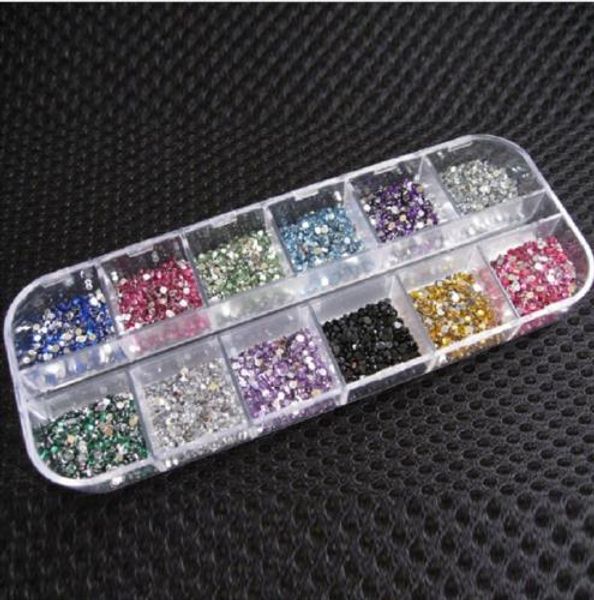 12 color mix nail art rhinestones 2mm strass decoration round shape designs all for nails charms jewelry supplies professional, Silver;gold
12 color mix nail art rhinestones 2mm strass decoration round shape designs all for nails charms jewelry supplies professional, Silver;gold