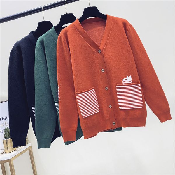 debowa cardigan women 2018 new autumn winter sweater long sleeve v-neck casual thick women cardigans women's sweater, White;black
debowa cardigan women 2018 new autumn winter sweater long sleeve v-neck casual thick women cardigans women's sweater, White;black