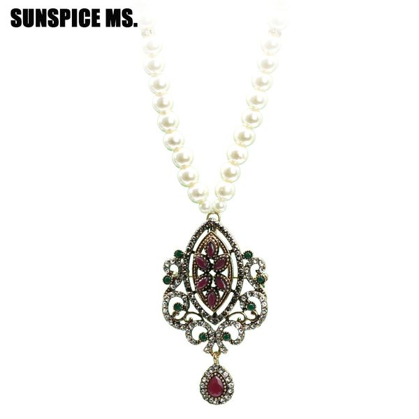 classical ethnic women vintage beads pendant necklace antique gold color resin flower long necklaces boho wedding jewelry 2018, Silver
classical ethnic women vintage beads pendant necklace antique gold color resin flower long necklaces boho wedding jewelry 2018, Silver