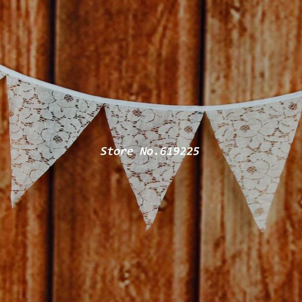 wholesale-white wedding flags wedding decoration engagements lace bunting traditional decor bride shower 3.2m vintage garland
wholesale-white wedding flags wedding decoration engagements lace bunting traditional decor bride shower 3.2m vintage garland