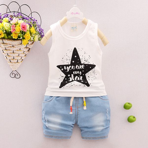 summer fashion brand baby boys girls clothes children vest and shorts kid clothing set pattern toddler tracksuits, White
summer fashion brand baby boys girls clothes children vest and shorts kid clothing set pattern toddler tracksuits, White