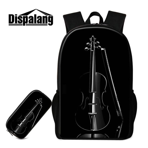 2 pcs / set bookbags pencil case for teenage girls boys violin pattern schoolbags backpack for children casual daily daypacks kids rucksack
2 pcs / set bookbags pencil case for teenage girls boys violin pattern schoolbags backpack for children casual daily daypacks kids rucksack