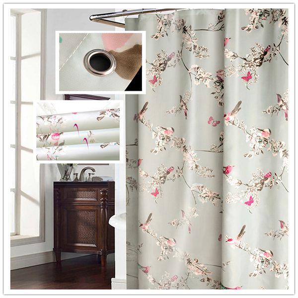 juyang. high-quality waterproof shower curtain. unique flower and bird pattern. bathroom anti-mold shower curtain
juyang. high-quality waterproof shower curtain. unique flower and bird pattern. bathroom anti-mold shower curtain