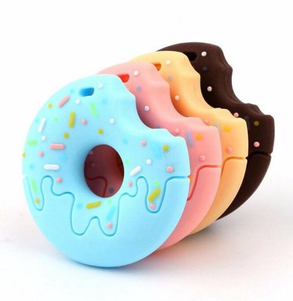 new silicone donut teether baby teething gum biscuit pendant food grade doughnut soother infant teething toys gifts
new silicone donut teether baby teething gum biscuit pendant food grade doughnut soother infant teething toys gifts