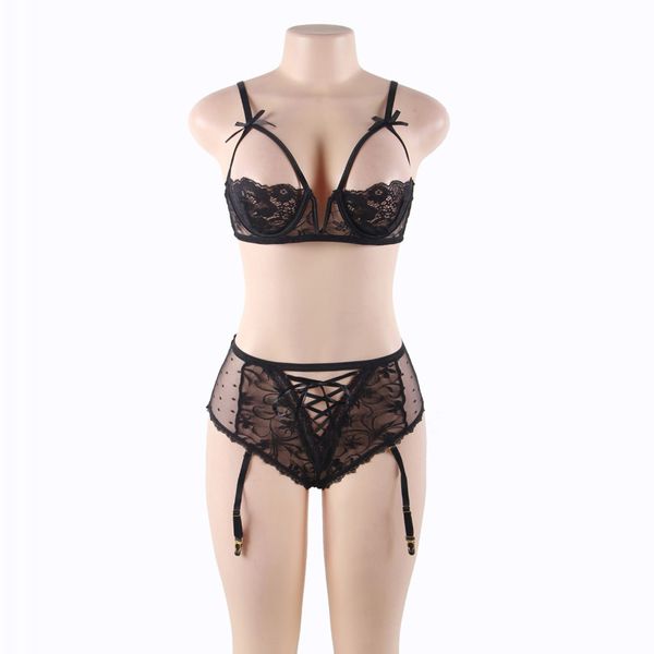 lace underwire push up bra brief set lingerie cute women vintage underwear bralette bra panties garters plus size, Red;black
lace underwire push up bra brief set lingerie cute women vintage underwear bralette bra panties garters plus size, Red;black