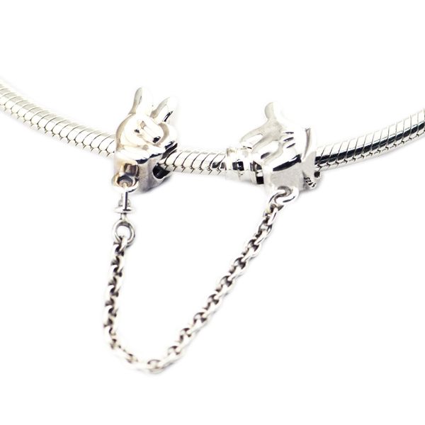 fits fro pandora bracelet charms mouse gestures safety chain beads original 925 sterling silver diy jewelry 2018 mother's day, Black
fits fro pandora bracelet charms mouse gestures safety chain beads original 925 sterling silver diy jewelry 2018 mother's day, Black