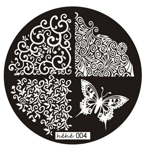 1 pc nail art templates pattern nail art image stamp flower butterfly stamping plates manicure template 004, White
1 pc nail art templates pattern nail art image stamp flower butterfly stamping plates manicure template 004, White