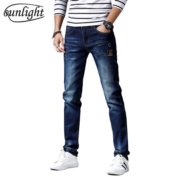 mens stretch jeans famous desinger buttons pockets slim fit pencil pants casual biker motor jeans men denim, Blue
mens stretch jeans famous desinger buttons pockets slim fit pencil pants casual biker motor jeans men denim, Blue