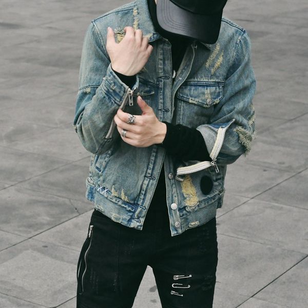 novel ideas jeans jacket men 2018 winter streets doodle long sleeve hole jeans coat men street locomotive hip hop jackets, Black;brown
novel ideas jeans jacket men 2018 winter streets doodle long sleeve hole jeans coat men street locomotive hip hop jackets, Black;brown