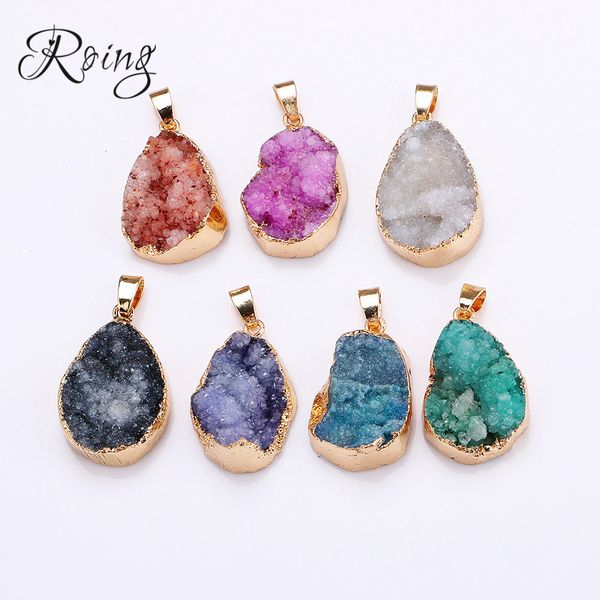 roing natural gem stones crystal necklaces & pendants for diy jewelry making irregular shape women diy necklaces accessory c006, Bronze;silver
roing natural gem stones crystal necklaces & pendants for diy jewelry making irregular shape women diy necklaces accessory c006, Bronze;silver