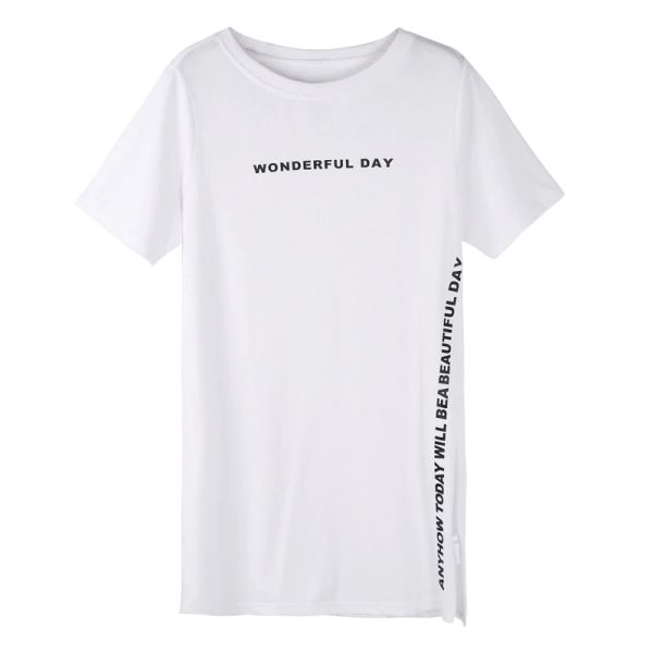 o-neck new summer t shirt women tee short sleeve kawaii cotton female t-shirt side opening long t -shirts for women harajuku tshirt, White
o-neck new summer t shirt women tee short sleeve kawaii cotton female t-shirt side opening long t -shirts for women harajuku tshirt, White