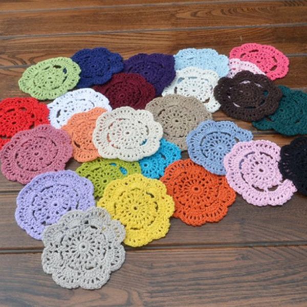 100 pcs/lot) wholesale 100% cotton round doily crochet cup mast crocheted doilies table decoration pads
100 pcs/lot) wholesale 100% cotton round doily crochet cup mast crocheted doilies table decoration pads