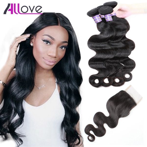 allove body wave human hair bundles wefts with lace closure malaysian virgin extensions brazilian indian wholesale for women all ages natura, Black
allove body wave human hair bundles wefts with lace closure malaysian virgin extensions brazilian indian wholesale for women all ages natura, Black