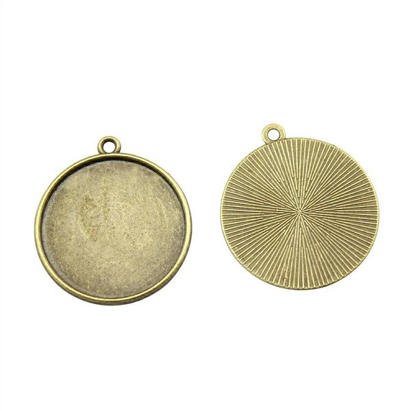 24 pieces cabochon cameo base tray bezel blank diy accessories for classic single side inner size 25mm round necklace pendant setting, Slivery;crystal
24 pieces cabochon cameo base tray bezel blank diy accessories for classic single side inner size 25mm round necklace pendant setting, Slivery;crystal