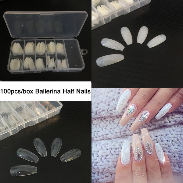 tkgoes 100pcs +box ballerina half nail tips natural/clear coffin false nails abs artificial diy false fake uv gel nail art tips, Red;gold
tkgoes 100pcs +box ballerina half nail tips natural/clear coffin false nails abs artificial diy false fake uv gel nail art tips, Red;gold