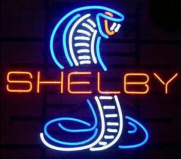 shelby cobra glass tube neon light sign home beer bar pub recreation room lights windows glass wall signs 17*14 inches
shelby cobra glass tube neon light sign home beer bar pub recreation room lights windows glass wall signs 17*14 inches