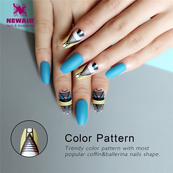 24pcs coffin false nails with glue ballerinas fake nails decorations new arrive women nail art, Red;gold
24pcs coffin false nails with glue ballerinas fake nails decorations new arrive women nail art, Red;gold