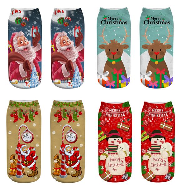 women christmas socks cartoon elk snowman santa socks low cut ankle 3d printed cotton socks calcetines mujer, Black;white
women christmas socks cartoon elk snowman santa socks low cut ankle 3d printed cotton socks calcetines mujer, Black;white