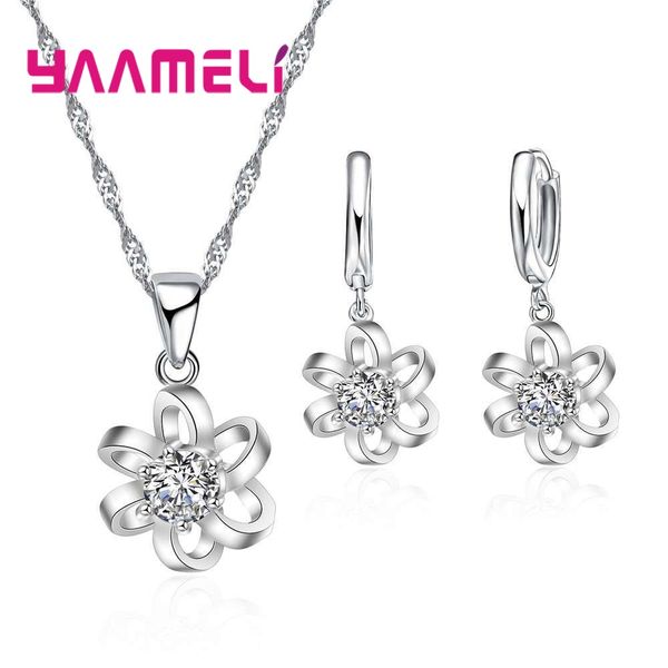 yaameli charmming pendant necklace huggie earrings set for women 925 sterling silver cubic zircon flower jewelry gift sets
yaameli charmming pendant necklace huggie earrings set for women 925 sterling silver cubic zircon flower jewelry gift sets