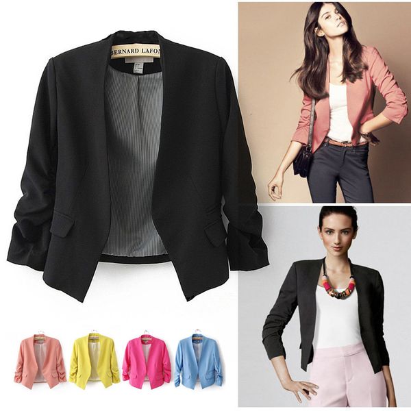 poshcoco candy color slim suit jacket blazer 2017 new spring women casual ladies blazers female suit coat plus size blaser woman l18101301, White;black
poshcoco candy color slim suit jacket blazer 2017 new spring women casual ladies blazers female suit coat plus size blaser woman l18101301, White;black