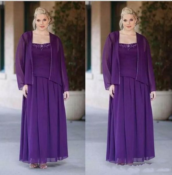 2018 New Fashion Chiffon Mother Of The Bride Dresses With Jacket Dresses Evening Wear Simple Wedding Guest Dresses Cheap
2018 New Fashion Chiffon Mother Of The Bride Dresses With Jacket Dresses Evening Wear Simple Wedding Guest Dresses Cheap