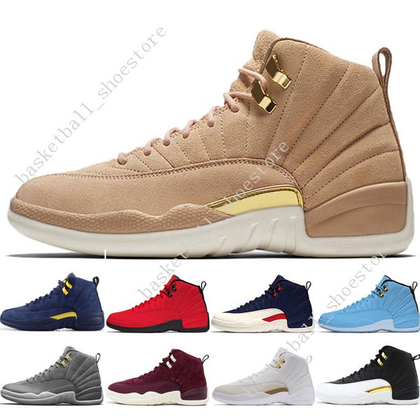 12 12s men basketball shoes michigan bulls college navy unc nyc vachetta tan wheat dark grey bordeaux wings playoffs mens sports sneakers
12 12s men basketball shoes michigan bulls college navy unc nyc vachetta tan wheat dark grey bordeaux wings playoffs mens sports sneakers