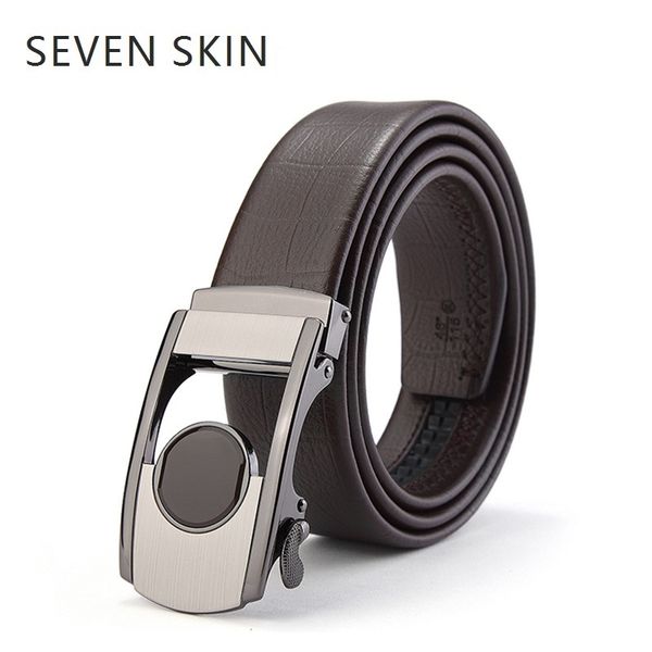seven skin brand belt men fashion genuine leather strap luxury designer automatic buckle male belts cinturon hombre, Black;brown
seven skin brand belt men fashion genuine leather strap luxury designer automatic buckle male belts cinturon hombre, Black;brown