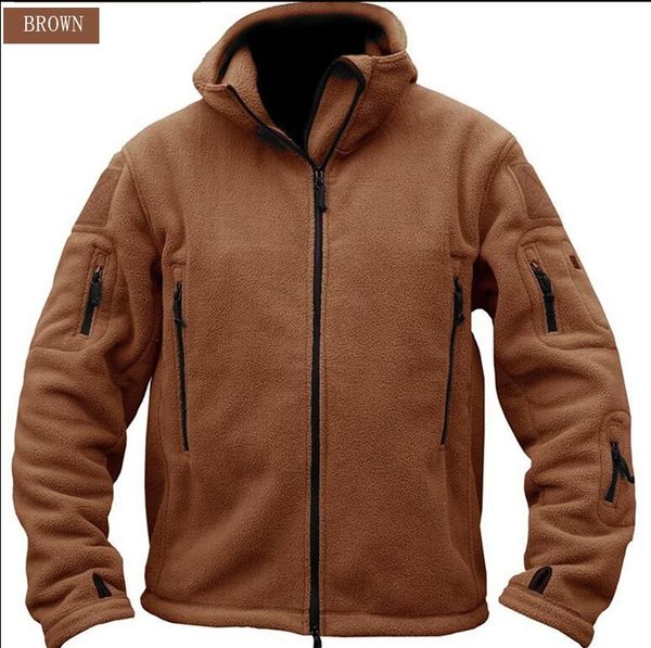 windproof camping & hiking outdoor softshell fleece jacket men's army polartec sportswear thermal hunting hiking sport hoodie jacket, Black
windproof camping & hiking outdoor softshell fleece jacket men's army polartec sportswear thermal hunting hiking sport hoodie jacket, Black