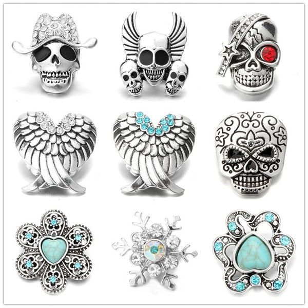 exquisite noosa jewel/turquoise inlay color diamond skull/heart metal snap buttons 18mm button charms for diy snap jewelry findings
exquisite noosa jewel/turquoise inlay color diamond skull/heart metal snap buttons 18mm button charms for diy snap jewelry findings