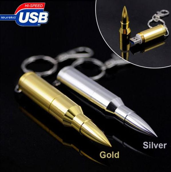 прохладный высокое качество оптовый продукт 10 шт. более низкая цена металлическая пуля 4 гб -64 гб usb 2.0 флэш-накопитель pen memory stick