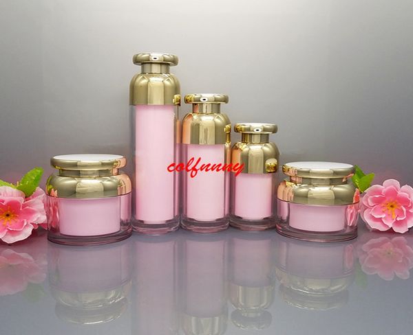 15ml 30ml 50ml 100ml empty acrylic pink gold essence vacuum pump bottle makeup cream jar empty cosmetic container f060402
15ml 30ml 50ml 100ml empty acrylic pink gold essence vacuum pump bottle makeup cream jar empty cosmetic container f060402