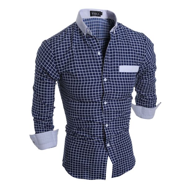 camisa masculina slim fashion men shirt 2018 new brand casual long-sleeved chemise homme plaid dress male clothes, White;black
camisa masculina slim fashion men shirt 2018 new brand casual long-sleeved chemise homme plaid dress male clothes, White;black