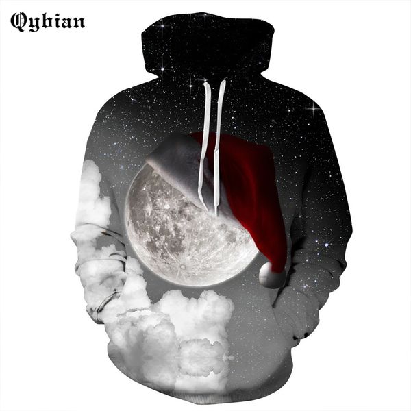 qybian moon christmas hat printed hoodies casual winter is coming sweatshirt with hat, Black
qybian moon christmas hat printed hoodies casual winter is coming sweatshirt with hat, Black