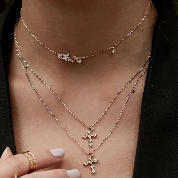 spring lovely beautiful flower charm necklace lovely cz flowere charm 925 sterling silver minimal delicate fine jewelry wholesale
spring lovely beautiful flower charm necklace lovely cz flowere charm 925 sterling silver minimal delicate fine jewelry wholesale