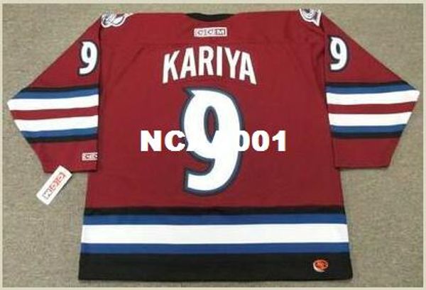 mens #9 paul kariya avalanche 2003 ccm retro alternate hockey jersey or custom any name or number retro jersey, Black;red
mens #9 paul kariya avalanche 2003 ccm retro alternate hockey jersey or custom any name or number retro jersey, Black;red