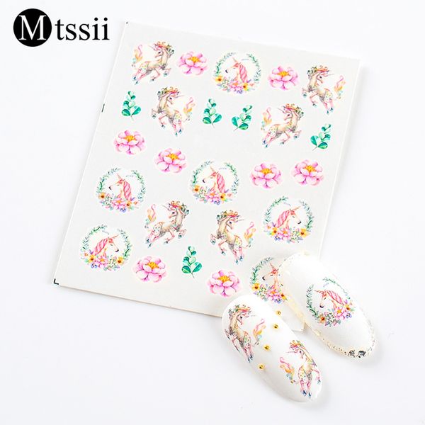 mtssii 1pc nail art sticker unicorn mermaid rainbow cross horse cartoon 3d water transfer decal manicure decoration tips, Black
mtssii 1pc nail art sticker unicorn mermaid rainbow cross horse cartoon 3d water transfer decal manicure decoration tips, Black