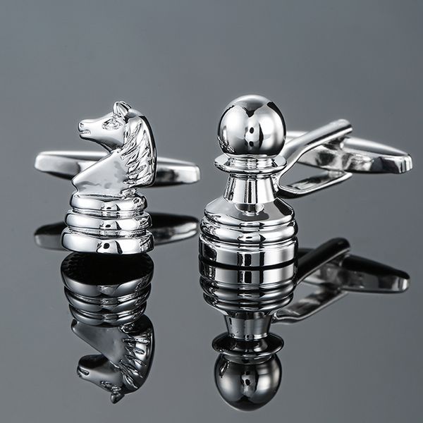 dy new sports entertainment silver chess cufflinks fashion men's french shirt cufflinks ing, Silver;golden
dy new sports entertainment silver chess cufflinks fashion men's french shirt cufflinks ing, Silver;golden
