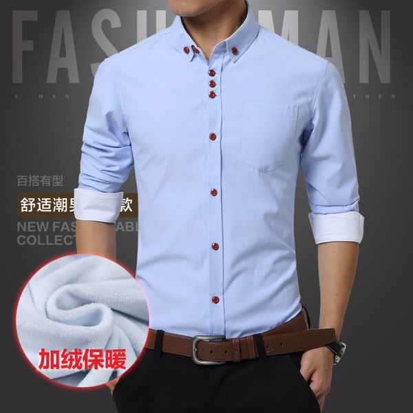 dress thick warm shirts brand men's business shirt cotton men casual male social shirt long sleeve plus size 5xl, White;black
dress thick warm shirts brand men's business shirt cotton men casual male social shirt long sleeve plus size 5xl, White;black