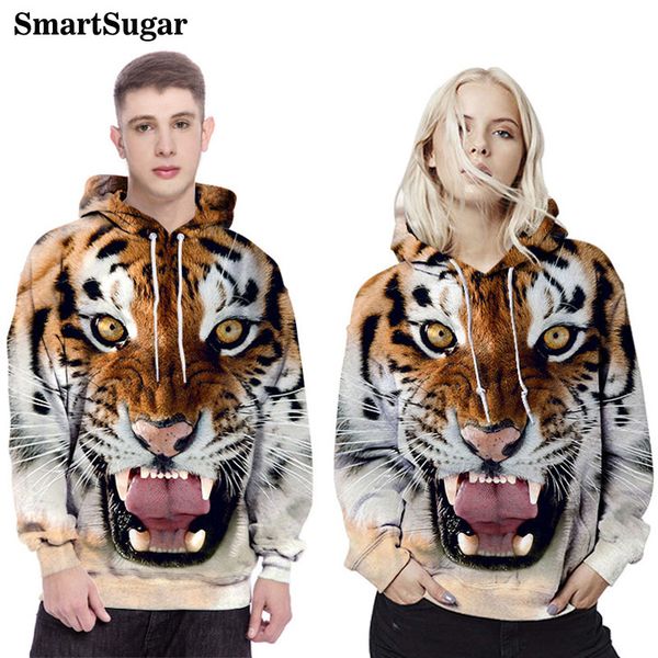 smartsugar 2018 fashion hiphop couple 3d animal tiger hoodies men funny lifelike pullover oversized hoodie size s - 5xl, Black
smartsugar 2018 fashion hiphop couple 3d animal tiger hoodies men funny lifelike pullover oversized hoodie size s - 5xl, Black