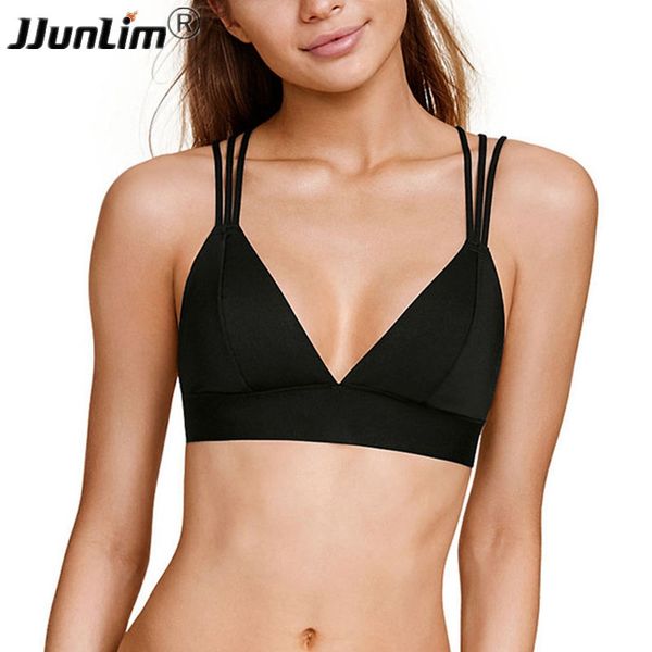 2018 women sports bra shake proof strappy running yoga bra workout gym athletic vest sport tank black fitness, White;black
2018 women sports bra shake proof strappy running yoga bra workout gym athletic vest sport tank black fitness, White;black