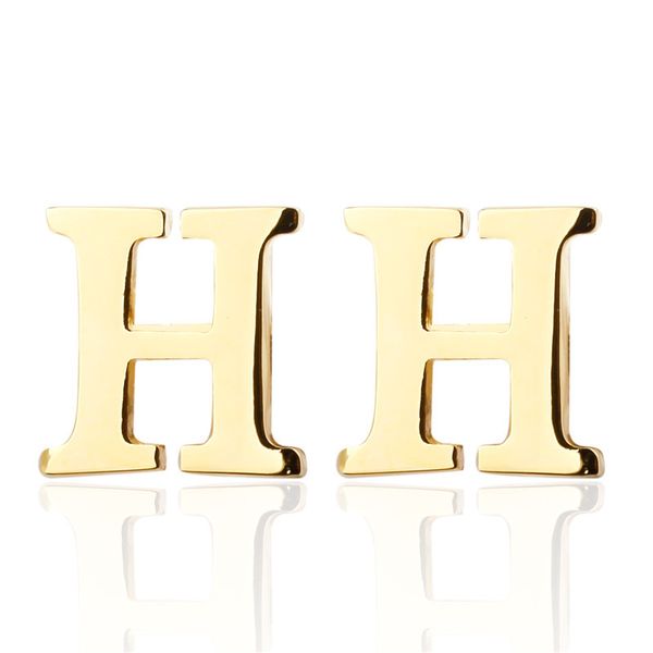 HYX Jewellery 2016 NEW ARRIVAL Gold A-Z Letter H Famous Brand Enamel Wedding gift cuff links wholesale& retail Shirt Cufflinks
HYX Jewellery 2016 NEW ARRIVAL Gold A-Z Letter H Famous Brand Enamel Wedding gift cuff links wholesale& retail Shirt Cufflinks