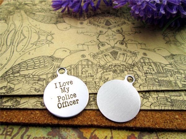 40pcs--"i love my police officer "stainless steel charms more style for choosing diy charms pendants for necklace, Bronze;silver
40pcs--"i love my police officer "stainless steel charms more style for choosing diy charms pendants for necklace, Bronze;silver