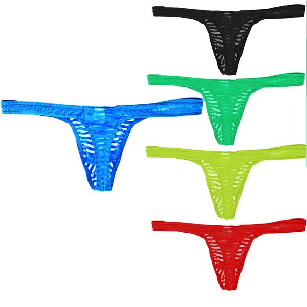 string homme transparent sexi men's ice silk underwear seamless thong breathable silky male t-back s923, Red;black
string homme transparent sexi men's ice silk underwear seamless thong breathable silky male t-back s923, Red;black