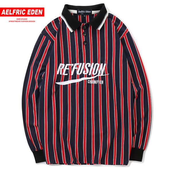 aelfric eden 2018 men's winter long sleeve casual striped slim shirts fashion hip hop cotton designer shirts fk15, White;black
aelfric eden 2018 men's winter long sleeve casual striped slim shirts fashion hip hop cotton designer shirts fk15, White;black
