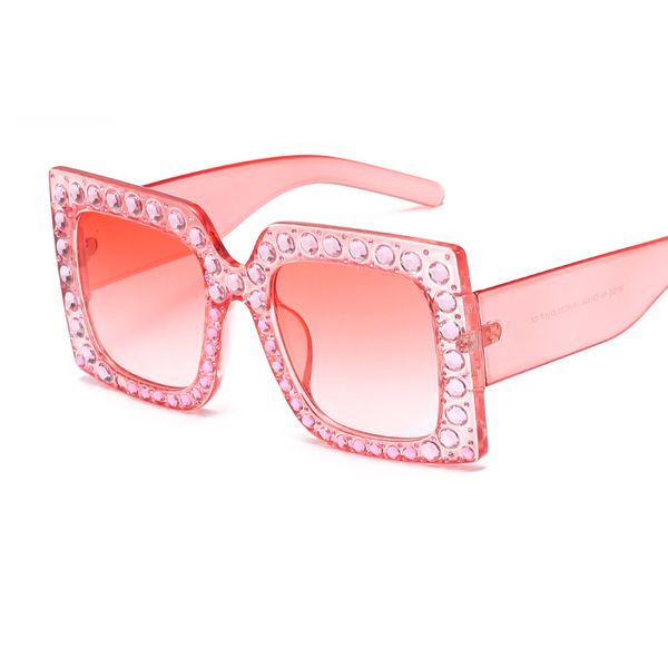 crystal square women sunglasses pink clear diamond big frame sunglasses ladies fashion brand sun glasses oversize lunette femme w105
crystal square women sunglasses pink clear diamond big frame sunglasses ladies fashion brand sun glasses oversize lunette femme w105