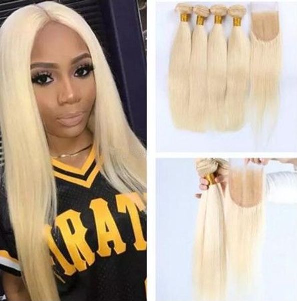 brazilian human hair blonde weaves with closure straight pure #613 bleach blonde color 4x4 lace closure with 3 bundles extensions, Black;brown
brazilian human hair blonde weaves with closure straight pure #613 bleach blonde color 4x4 lace closure with 3 bundles extensions, Black;brown