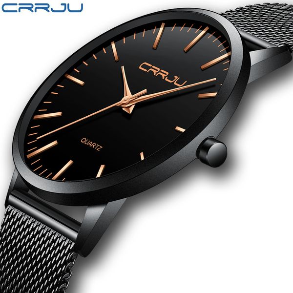 fashion business men's wristwatch stainless steel mesh band ultra thin watch crrju brand new quartz relojes water resistant 30m, Slivery;brown
fashion business men's wristwatch stainless steel mesh band ultra thin watch crrju brand new quartz relojes water resistant 30m, Slivery;brown