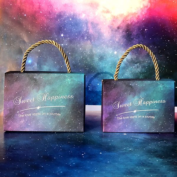 30pcs/lot 11x8x4.5cm starry sky wedding candy bags creative european wedding portable candy bags gift boxe cartons
30pcs/lot 11x8x4.5cm starry sky wedding candy bags creative european wedding portable candy bags gift boxe cartons