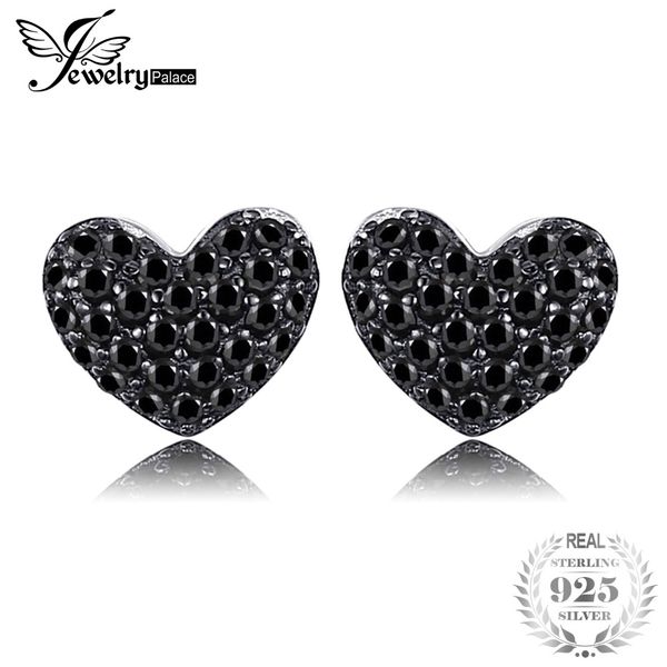 jewelrypalace fashion 0.29ct natural black spinel love heart earrings for women solid 925 sterling silver stud earrings jewelry, Golden;silver
jewelrypalace fashion 0.29ct natural black spinel love heart earrings for women solid 925 sterling silver stud earrings jewelry, Golden;silver